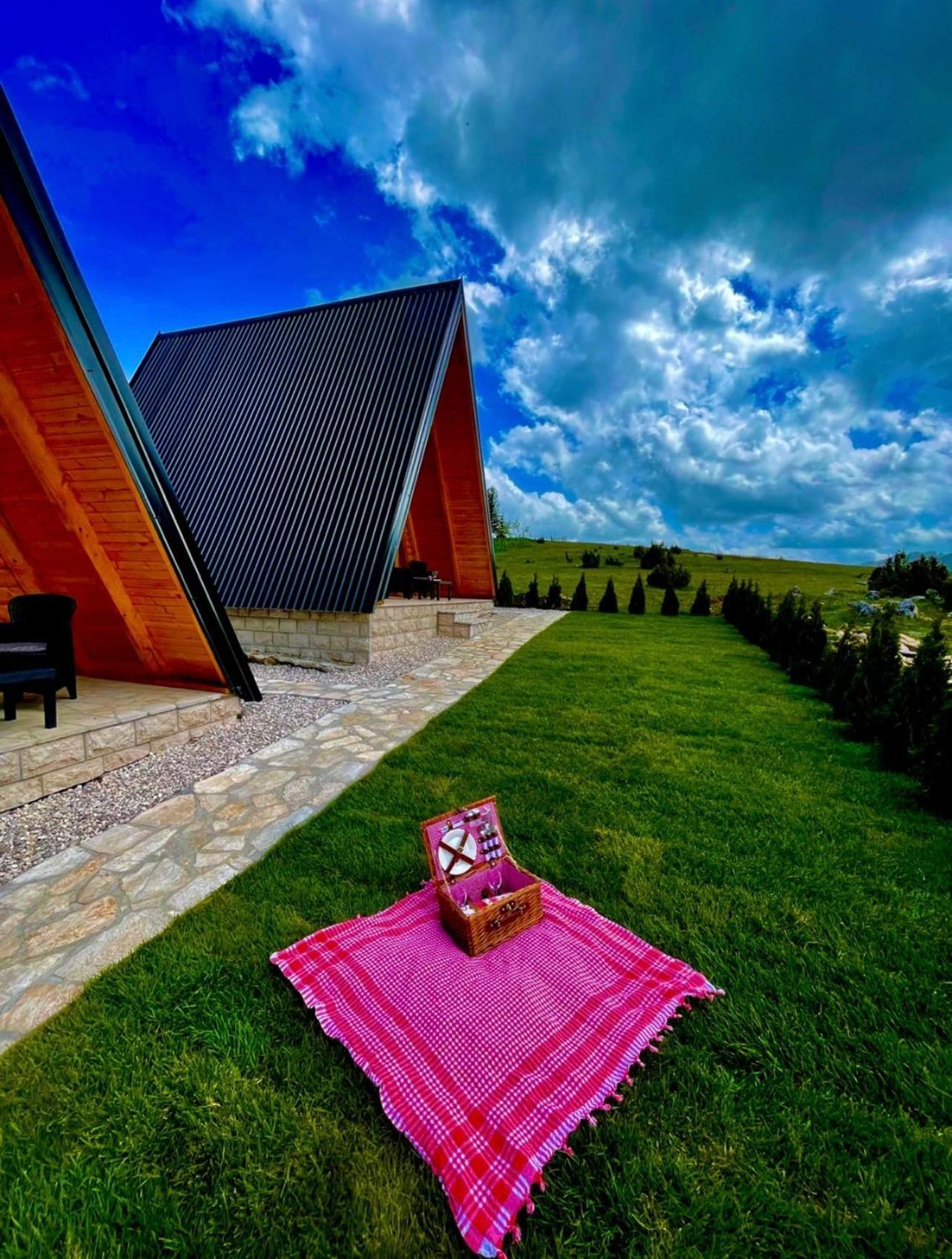 A Frame Houses Ans Zabljak Buitenkant foto